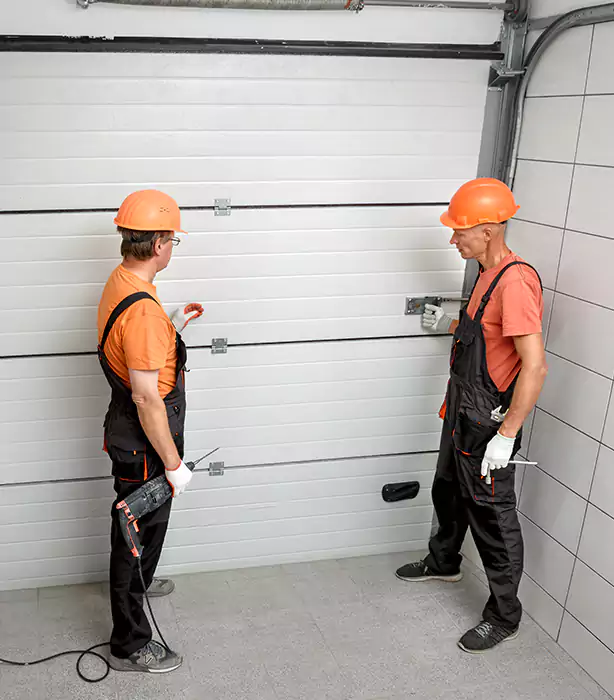 Insulated Roll Up Garage Door Mesquite
