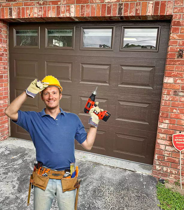 Single Garage Door Replacement Mesquite