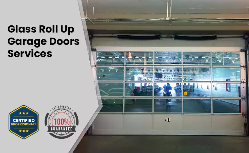 Glass Roll Up Garage Door in Mesquite, NV