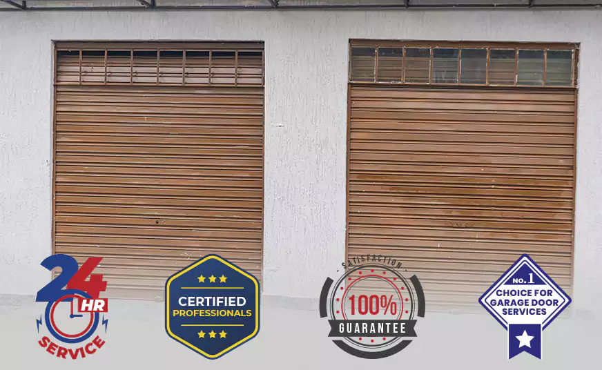Residential Wood Roll Up Garage Doors in Mesquite, NV