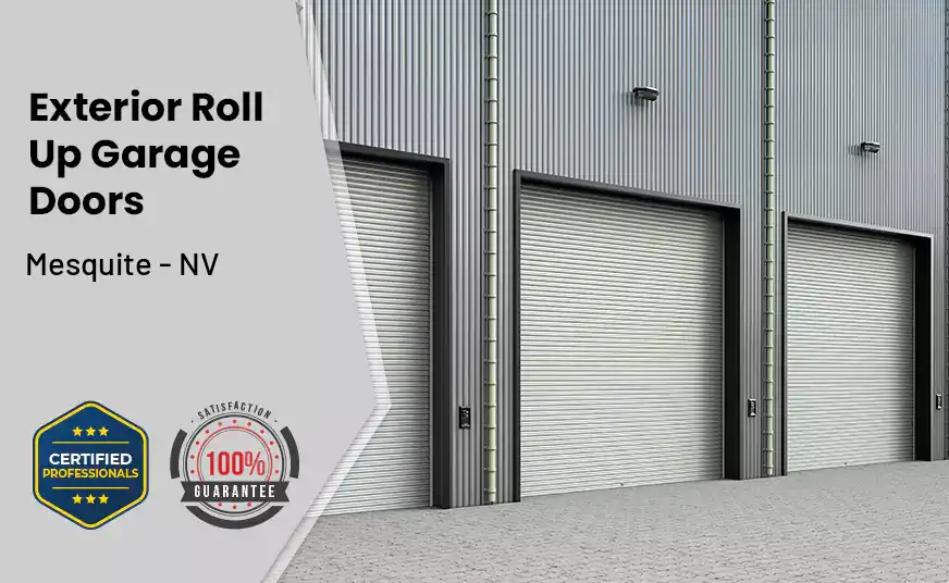 Exterior Roll Up Garage Doors Mesquite - NV 